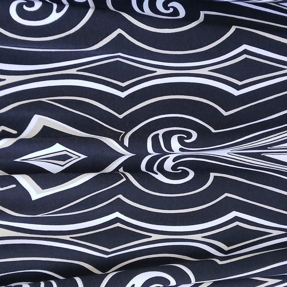 White House Black Market Blue and White Spaghetti Strap Sundress Sz Medium - Picture 2 of 13